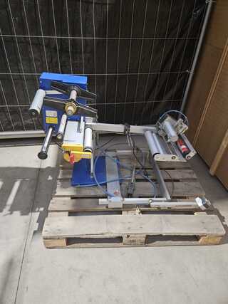 Fles etiketteer machine, Etipack, Junior, Blauw, 2009